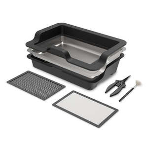 Large Trim Tray System, 3-Tray & 2-Screen Kit, Interchangeable and Ergonomic Design
