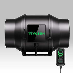 All: AeroZesh G6 Inline Fan 6″ with E12 Speed Controller