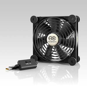 Ac Infinity Cloudline T Series Fan: Multifan S3, Quiet USB Cooling Fan , 120MM