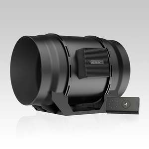 Ac Infinity Cloudline T Series Fan: Cloudline Lite A8, Quiet Inline Fan With Speed Controller, 8-INCH
