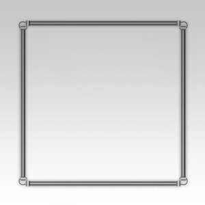 Grow Tent Mounting Bars 90cm x 90cm