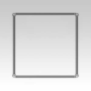 Grow Tent Mounting Bars 60cm x 60cm