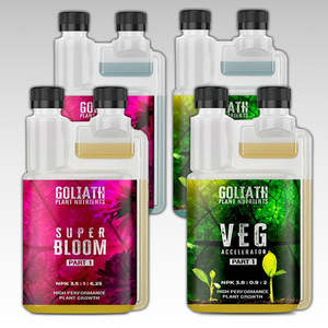 Goliath Nutrients: Goliath Veg & Bloom Package