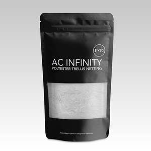 Ac Infinity Accessories: Polyester Plant Trellis Netting, 1.5m x 9m