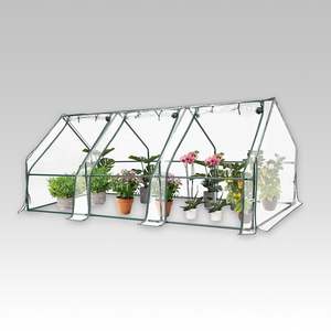 Greenhouses: Vivosun Portable Greenhouse Clear 240cm X 90cm X 90cm