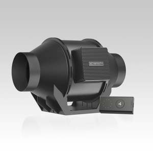 Cloudline Lite A4, Quiet Inline Fan With Speed Controller, 4-INCH