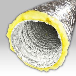 Home Ventilation: 200mm Insulated Acoustic Ducting