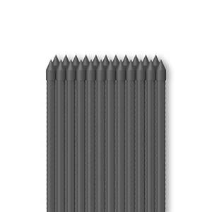 All: Garden Plant Stakes 3', Steel with UV Resistant Coating, 25-Pack