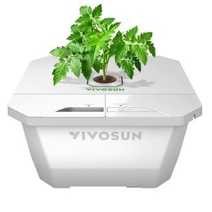 All: VGrow DWC Hydroponics Growing System Kit for VGrow Smart Grow Box, 4-Gallon Deep Water Culture with Air Stones and Rapid Rooters