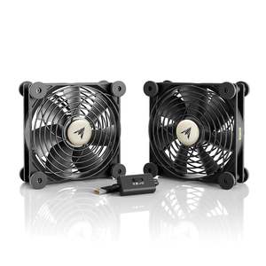Flexify: MULTIFAN S7, Quiet USB Cooling Fan Dual 120mm
