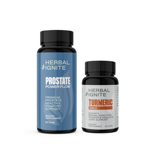 Products: Prostate Power Flow with Turmeric Max Herbal Ignite