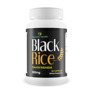 Black Rice (Purple Rice Capsules) - Herbal New Zealand