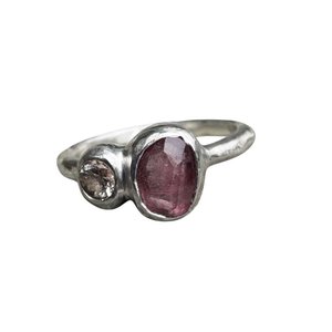 Rings: #9. Rosette Ring in Sterling Silver, Size O