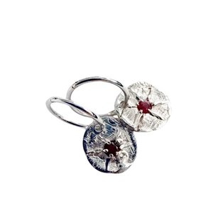 Earrings: Nebula Gem Earrings  - Round