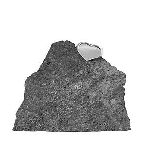 Signet Rings: Heart Signet Ring – Sterling Silver