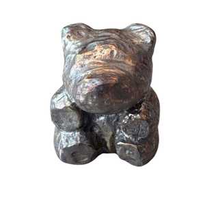 Ready To Ship: Handcrafted Cast Bronze Teddy Bear