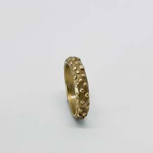 Band Rings: Fluid Ring - Medium - 9ct Yellow Gold