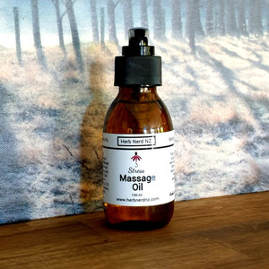 Massage Oil, Organic Herb Nerd NZ
