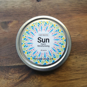 Products: Sun Defense Cream Herb Nerd NZ