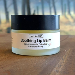 Soothing Lip Balm, Organic Herb Nerd NZ