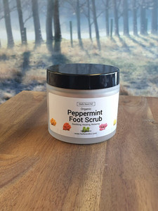 Peppermint Foot Scrub, Organic Herb Nerd NZ