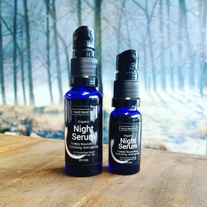 Products: Night Serum, Organic Herb Nerd NZ