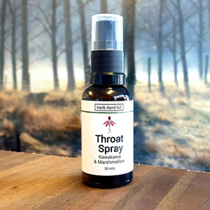 Products: Throat Spray Herb Nerd NZ