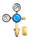 Bossweld Argon Regulator with CO2 Adaptor