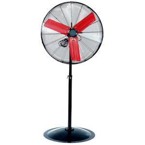 Climate Control: Powerbuilt 76cm High Velocity Pedestal Oscillating Fan