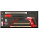 Powerbuilt 13Pc Hammer, Hacksaw, Ruler & Knife Tray