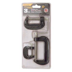 3pc C-Clamp Set