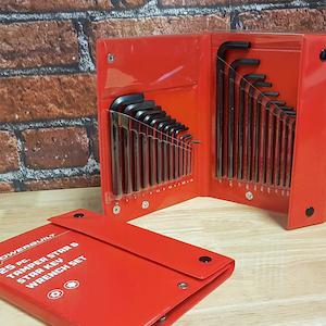 Powerbuilt 25Pc Combination Hex Key Set Plus Bonus 25Pc Tamper Torx Key Set