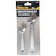 Trades Pro 2Pc Pack 150Mm/6" & 200Mm/8" Adjustable Wrenches