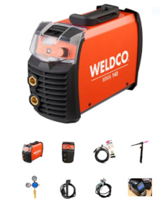 Arc Mma Stick: WELDCO 140A ARC (MMA) / TIG Welder DC TIG COMBO