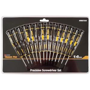 Screw Driver Sets And Screw Drivers: Trades Pro 14Pc Precision Screwdriver Set