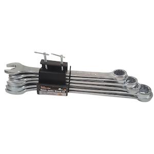 Trades Pro 6Pc Metric Jumbo R&Oe Spanner Set (27-38Mm)