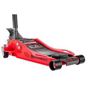 2.5 Ton / 2267kg Low Profile Fast-lift Floor Jack - FREE Stands
