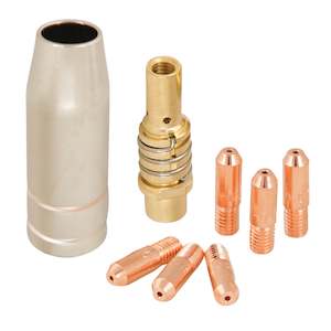 Bossweld MIG Torch Consumable Kit - Binzel Style BZ15