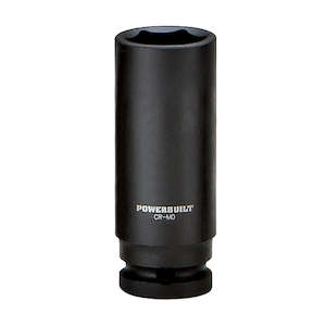 Powerbuilt 1/2 Drive Deep Impact Sockets Imperial