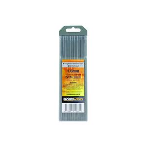 Bossweld Electrode Tungsten Ceriated - 1.6m X 178mm 10Pk