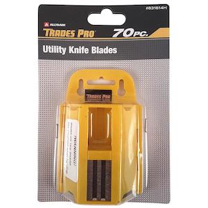 Trades Pro 70Pc Utility Knife Blades
