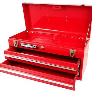Powerbuilt 2 Drawer Portable Tool Box