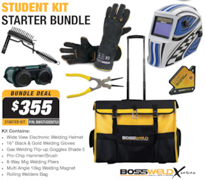 Bossweld X Series Pro Welders: Student Kit - Starter Bundle
