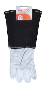 WELDCO TIG Welding Gloves - WHITE/BLACK TIG