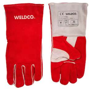 WELDCO Welding Gloves - RED 40cm/16"