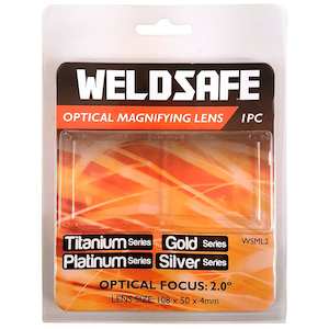 Welding Helmet Spares: Weldsafe 1pc Welding Helmet Magnifying Lens