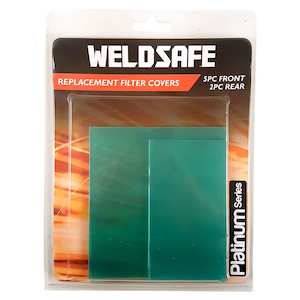 Welding Helmet Replacement Filter Covers Set - Platinum