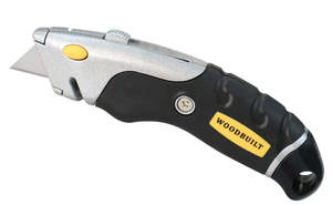 Hand Tools: Woodbuilt Retractable Folding Utility Knife