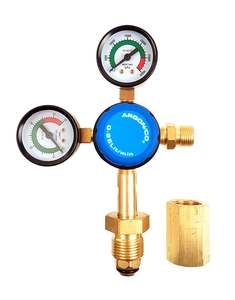 Weldco Accessories: Argon Regulator with CO2 Adaptor