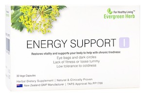 Products: Energy-Support I - Herbs for Health NZ